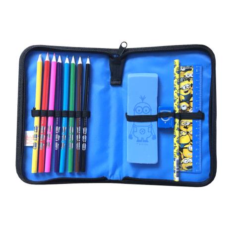 Minions Single Zip Filled Pencil Case Extra Image 1